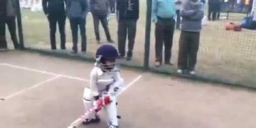 Unavailable Boy Paying Cricket