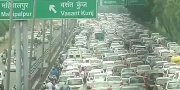 दिल्ली में पंजीकृत वाहनों की संख्या एक करोड़ से ज्यादा पहुंची