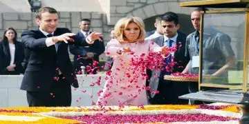 आज PM मोदी से होगी बातचीत,फ्रांस के राष्ट्रपति मैक्रों को दिया गया गार्ड ऑफ ऑनर