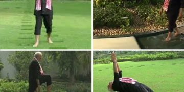 नरेंद्र मोदी ने फिटनेस वीडियो जारी कुमारस्वामी को दी फिटनेस चुनौती