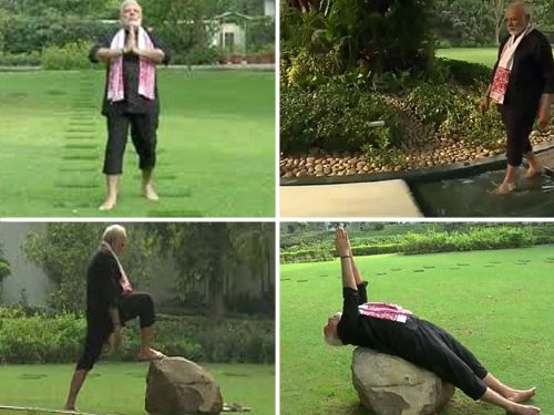 नरेंद्र मोदी ने फिटनेस वीडियो किया जारी कुमारस्वामी को दी फिटनेस चुनौती 1 नरेंद्र मोदी ने फिटनेस वीडियो जारी कुमारस्वामी को दी फिटनेस चुनौती