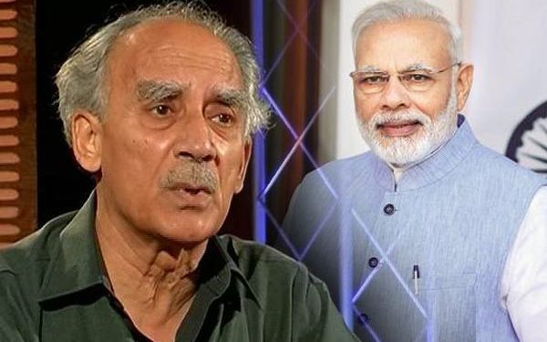 बीजेपी नेता अरुण शौरी का मोदी पर हमला