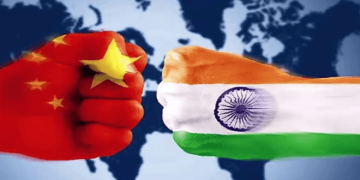 India China