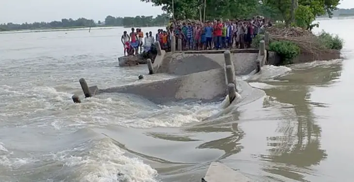 असम और बिहार का पानी से, हाल बेेेेेहाल