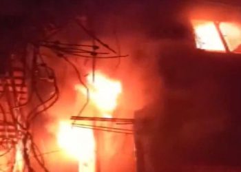 Delhi fire