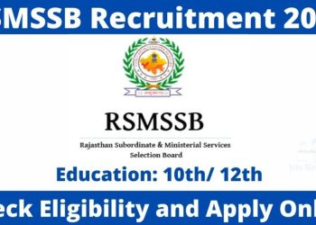 RSMSSB Recruitment 2020 1 scaled 1