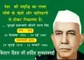 किसान दिवस पर चौधरी चरण सिंह जी को नमन्