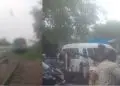 सबोली हाल्ट, शाहदरा पर ईएमयू से एक्सीडेन्ट