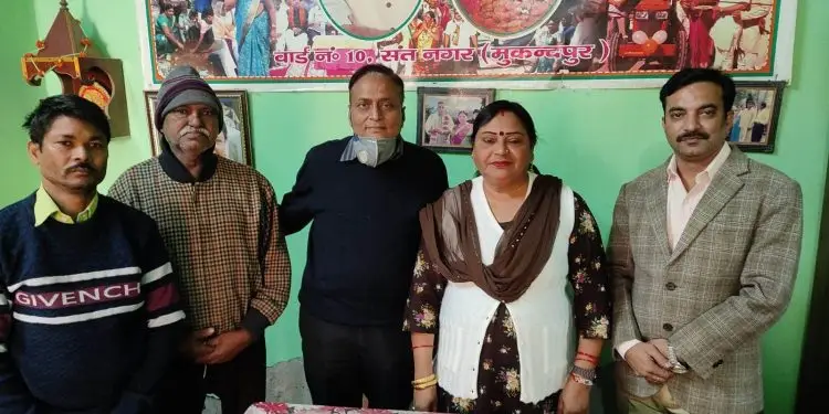 भोजपुरी सेवा समिति संरक्षक ने निगम पार्षद के कार्य को सराहा