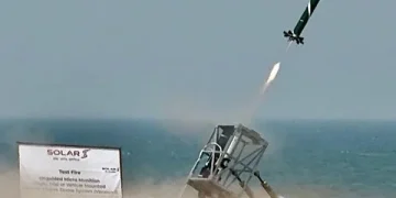 Indias homegrown Bhargavastra counter swarm drone system test fired successfully 1