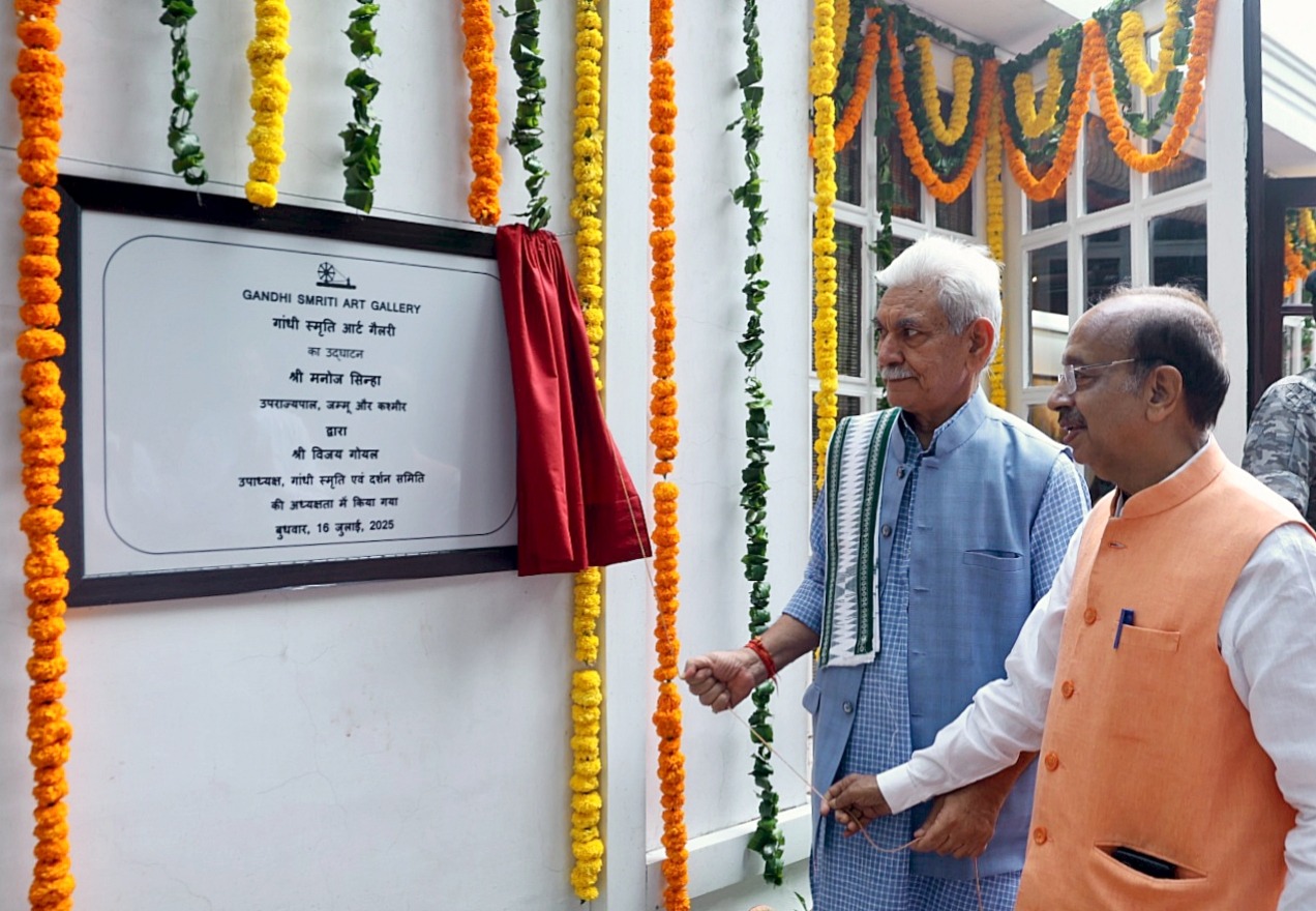 LG Manoj Sinha Vows Strong Action Against Terror Links in Kashmir