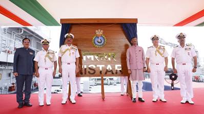SAIL strengthens ‘Atmanirbhar Bharat’ by supplying steel to INS Ajay and INS Nistar