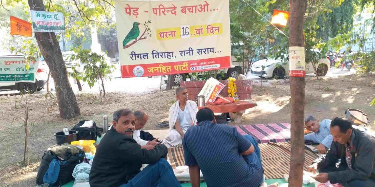 पेड़ों के लिए 'जैन साहब' का सत्याग्रह! सड़क किनारे बिस्तर बिछाकर गुजार रहे रातें, अकेले ही मेट्रो प्रोजेक्ट से भिड़ गया ये शख्स 1 14 28