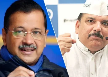 arvind kejriwal and sanjay singh