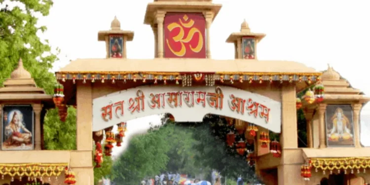 asaram bapu ahmedabad ashram illegal construction