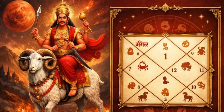 कुंडली में मंगल दोष के कारण शादी में आ रही है बाधा? मंगलवार को करें ये अचूक उपाय, हर परेशानी होगी दूर 1 mangal dosh ke upay