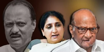 sharad sunetra and ajit pawar