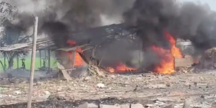 andhra pradesh kakinada fire breaks