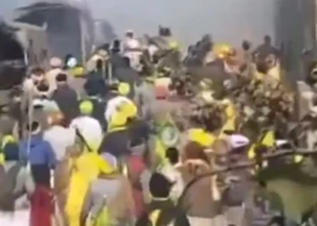 bhatinda farmers police clash