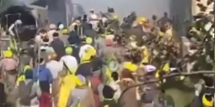 bhatinda farmers police clash