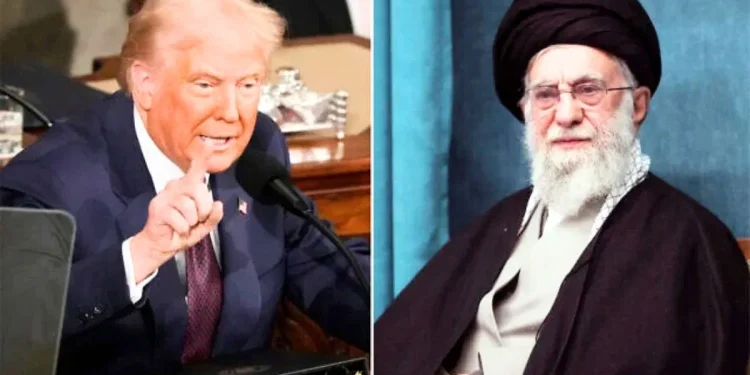 donald trump and khamenei 1