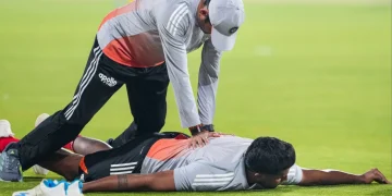 harshit rana injury
