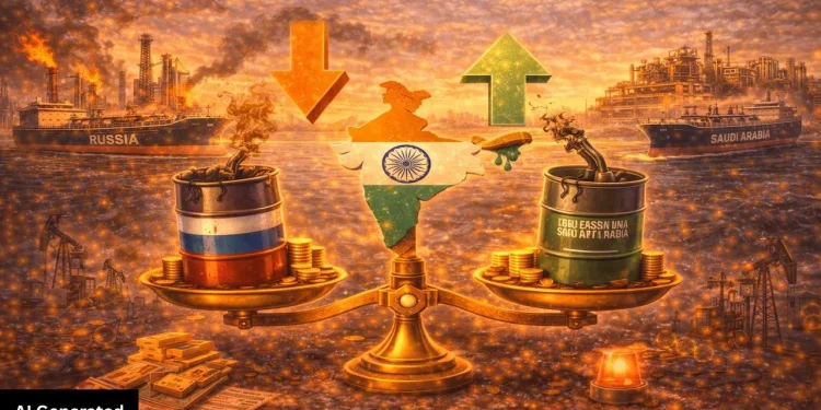 Crude Oil News: रूस को बड़ा झटका! बैन से घटी तेल की सप्लाई, सऊदी अरब की ओर मुड़ा भारत 1 india crude oil 1