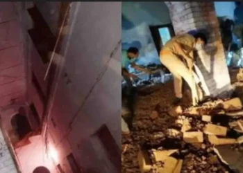 kanpur police lines barracks accident