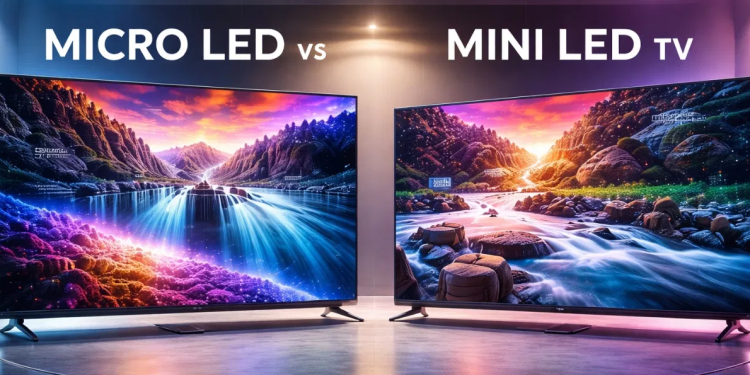 micro led vs mini led tv