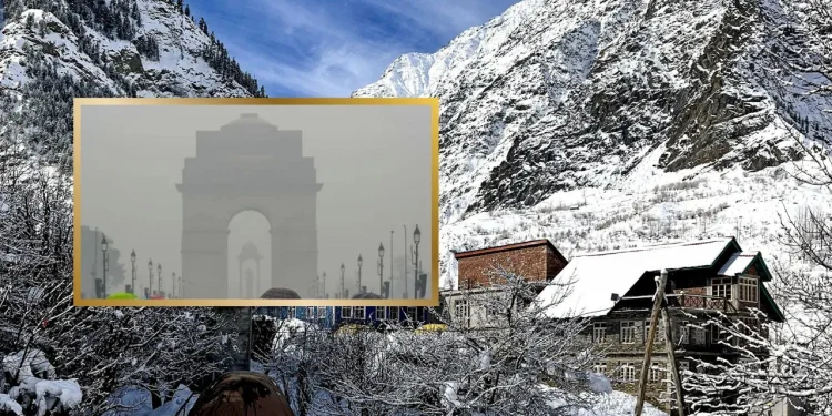 Weather Update: दिल्ली में कोहरे का येलो अलर्ट, पहाड़ों पर बर्फबारी; जानें यूपी-राजस्थान के मौसम का हाल 1 news 2026 02 03t073104.582