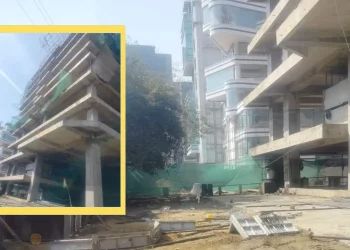 noida sector 144 construction building collapsed 1