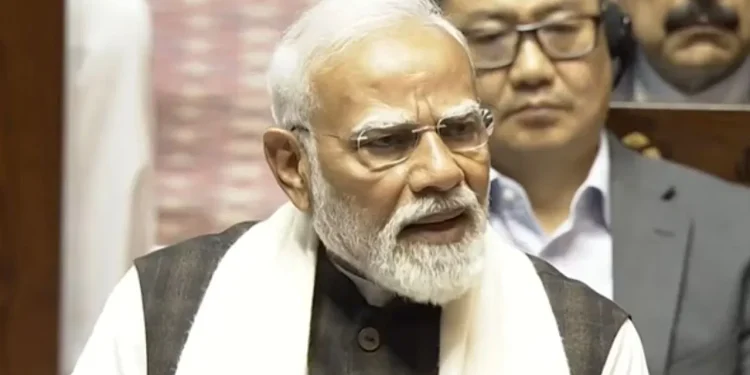 pm modi in rajya sabha 4