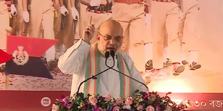 union home minister amit shah in assam