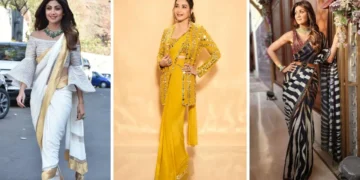 5 ways to wear saree