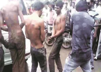 dalits beaten