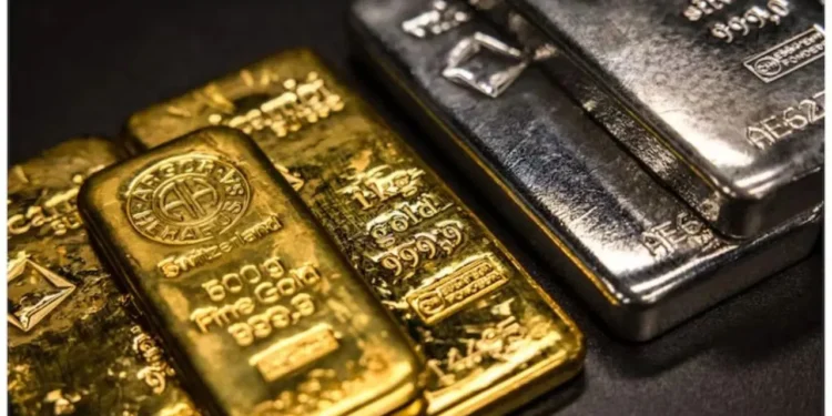gold and silver