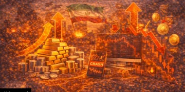 iran impact on share market and gold