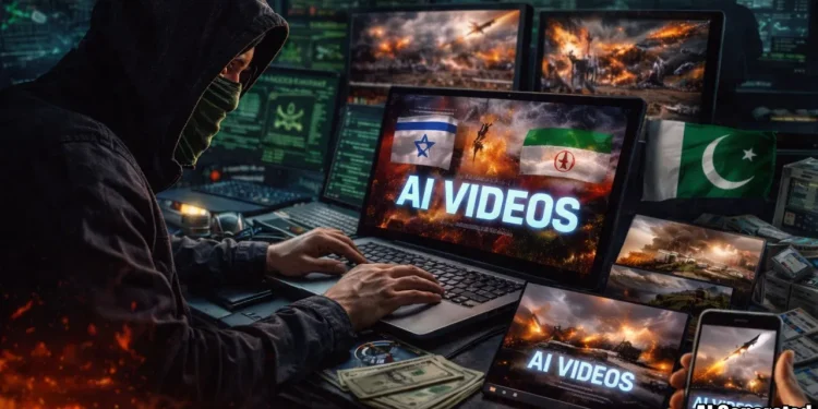 iran israerl war video pakistan