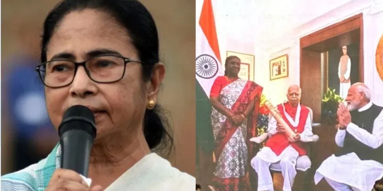 Mamata Vs Pm Modi: राष्ट्रपति के अपमान के आरोपों पर ममता बनर्जी का तीखा पलटवार, पुरानी तस्वीर दिखाकर भाजपा को घेरा; जानें पूरा विवाद 1 mamata president