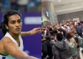 pv sindhu stuck at dubai airport