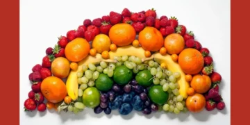 rainbow diet for glowing skin and stay healthy