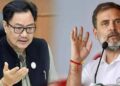 महिला आरक्षण पर राहुल गांधी और रिजिजू आमने-सामने, केंद्रीय मंत्री ने बताए संविधान के नियम 20 8307 337912285418967 782291741209529510 905370 388520130127765 657922445