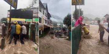पहलगाम में बादल फटने से मची तबाही, बाढ़ में फंसे 6 लोगों को SDRF ने सुरक्षित बचाया