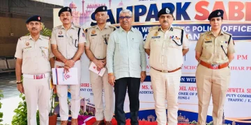 विद्या बाल भवन स्कूल में दिल्ली ट्रैफिक पुलिस की ‘संपर्क सभा’, विद्यार्थियों को सड़क सुरक्षा के प्रति किया जागरूक