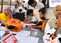 विवेक विहार में रक्तदाताओं ने पेश की सेवा की मिसाल, सनातनी विनोद कुमार बिंदल के मंदिर शिविर में 237 यूनिट रक्त संग्रह