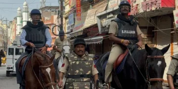 उज्जैन में तनाव के बाद सुरक्षा कड़ी, 2500 से ज्यादा जवान तैनात; उपद्रव मामले में 24 आरोपी गिरफ्तार